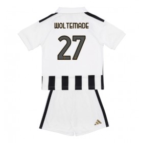 Juventus Nick Woltemade #27 Hemmakläder Barn 2026-27 Kortärmad (+ Korta byxor)